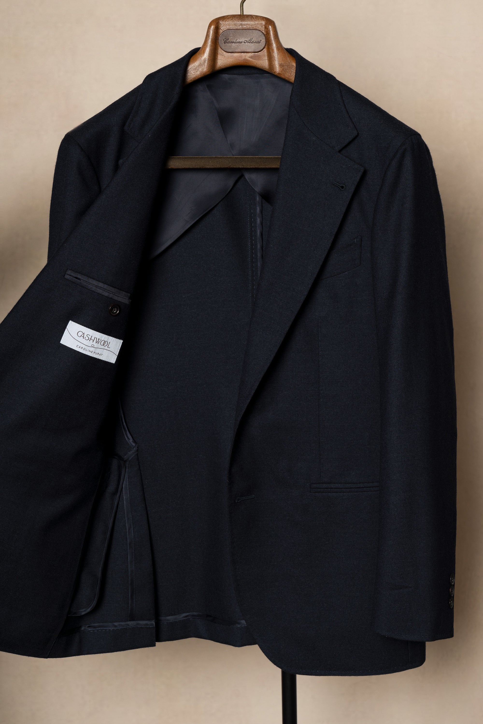 MTO Navy Worsted Flannel Suit #246