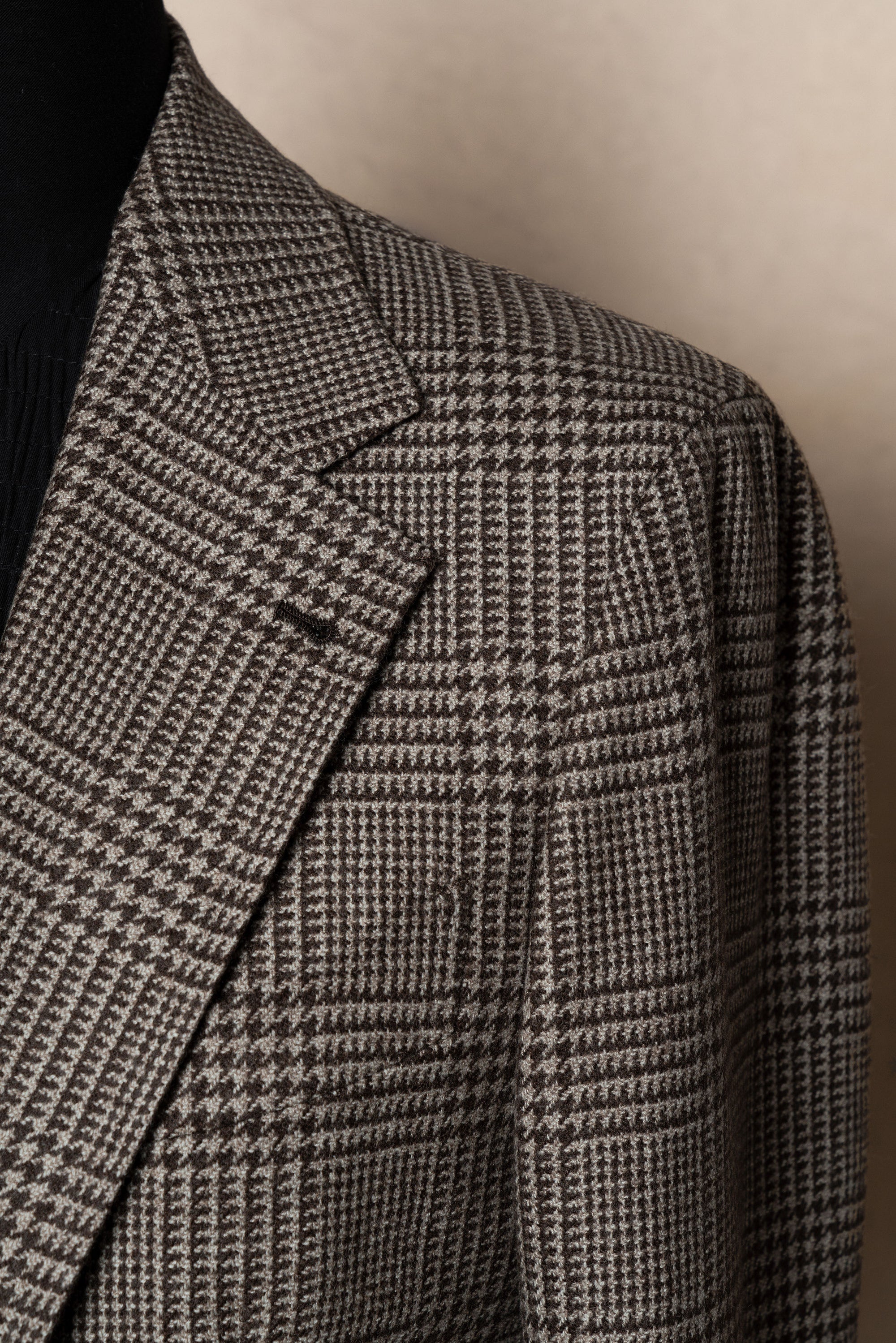 MTO Brown Glen Check Jacket #243