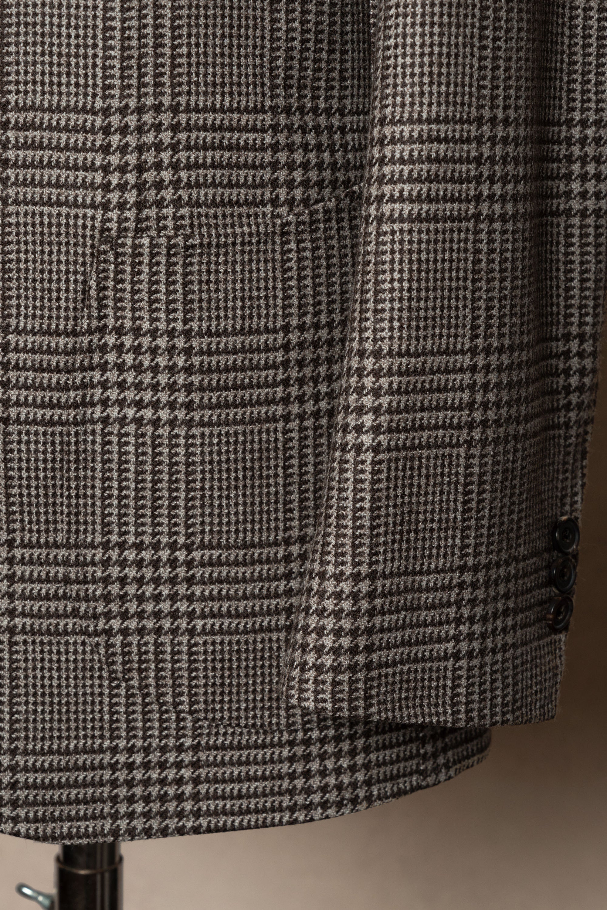 MTO Brown Glen Check Jacket #243