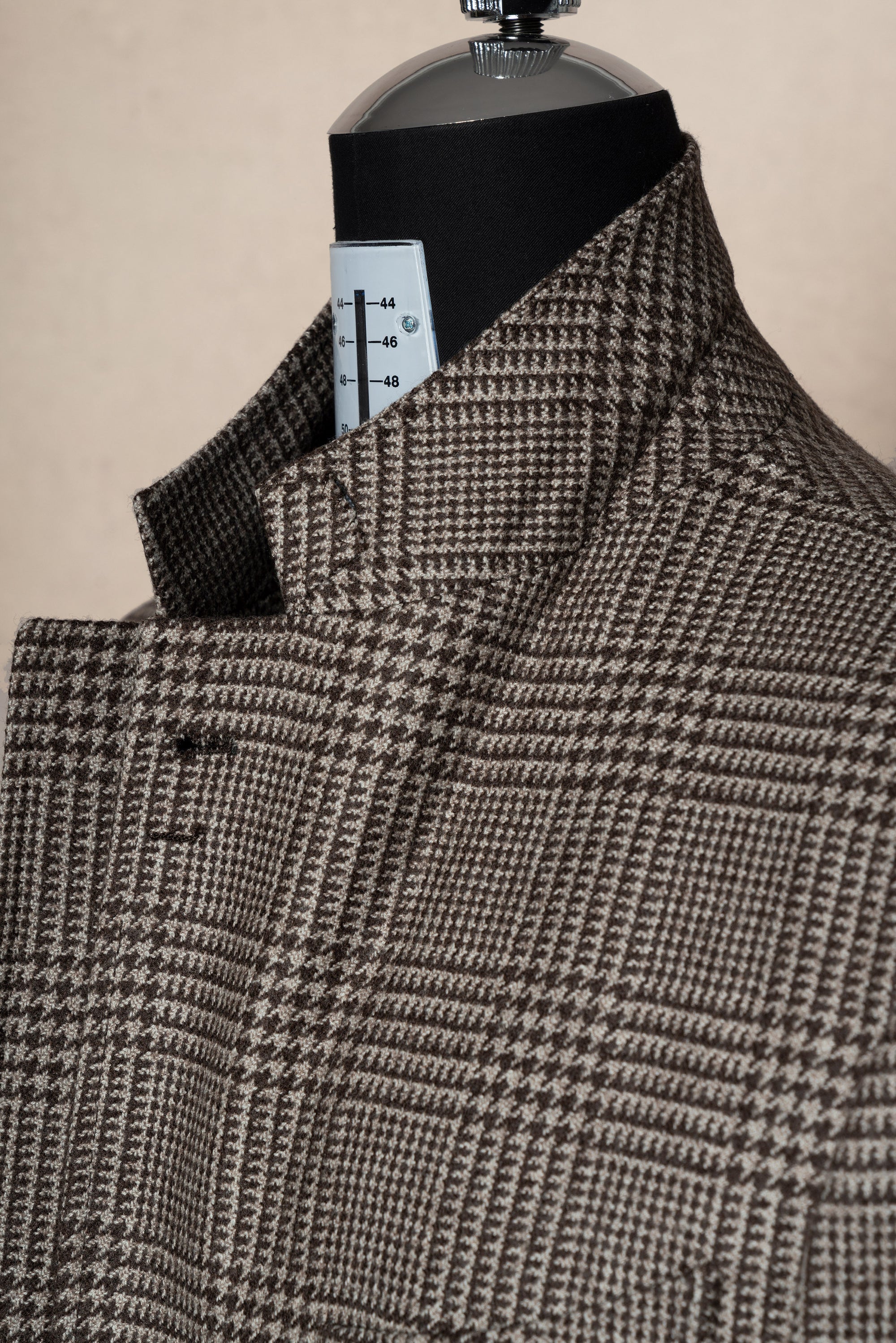 MTO Brown Glen Check Jacket #243