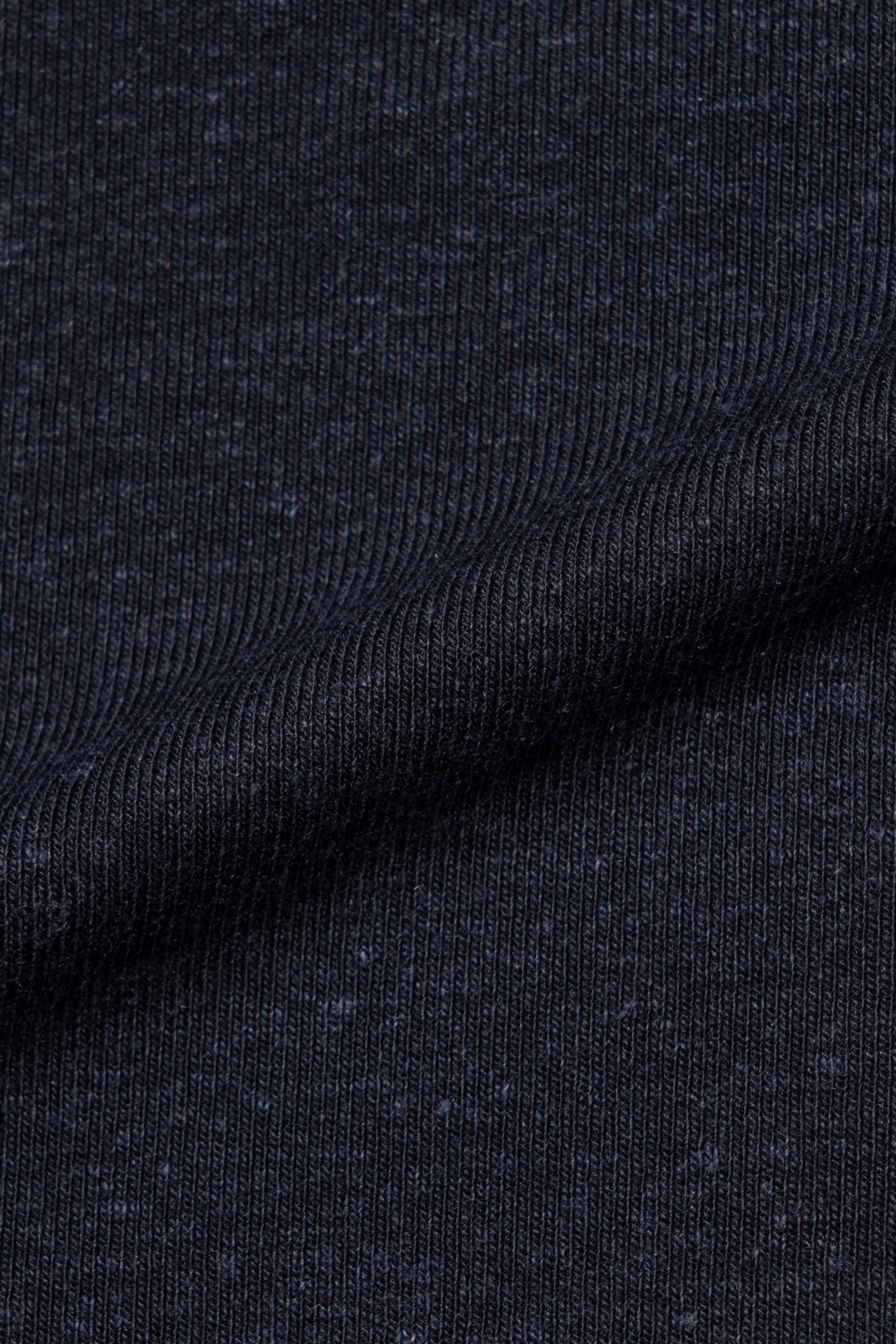 Ivory/Black/Navy Linen Blending Short Sleeve T Shirt
