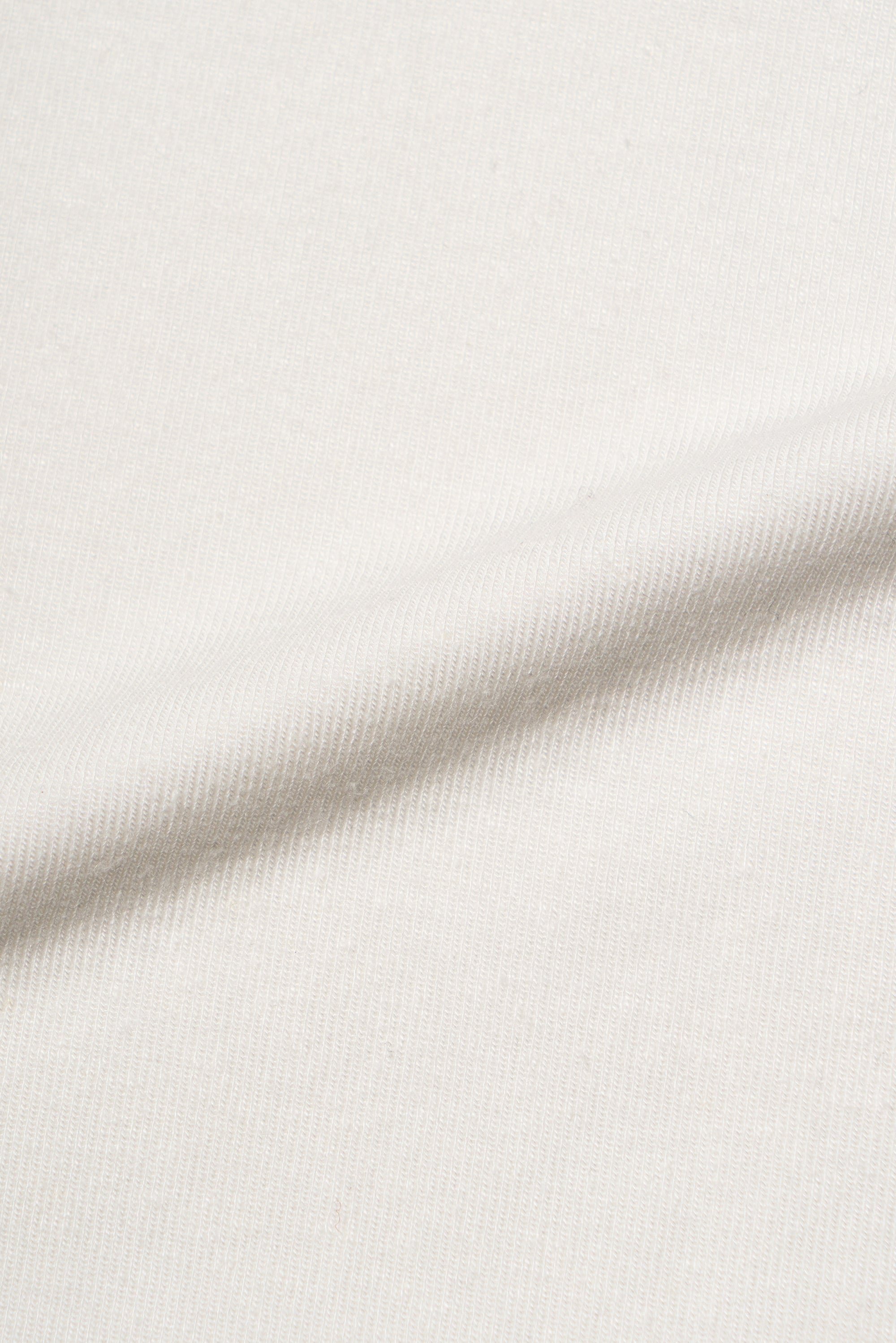 White/Yellow/Pale Blue/Pale Pink Linen Blending Short Sleeve T Shirt