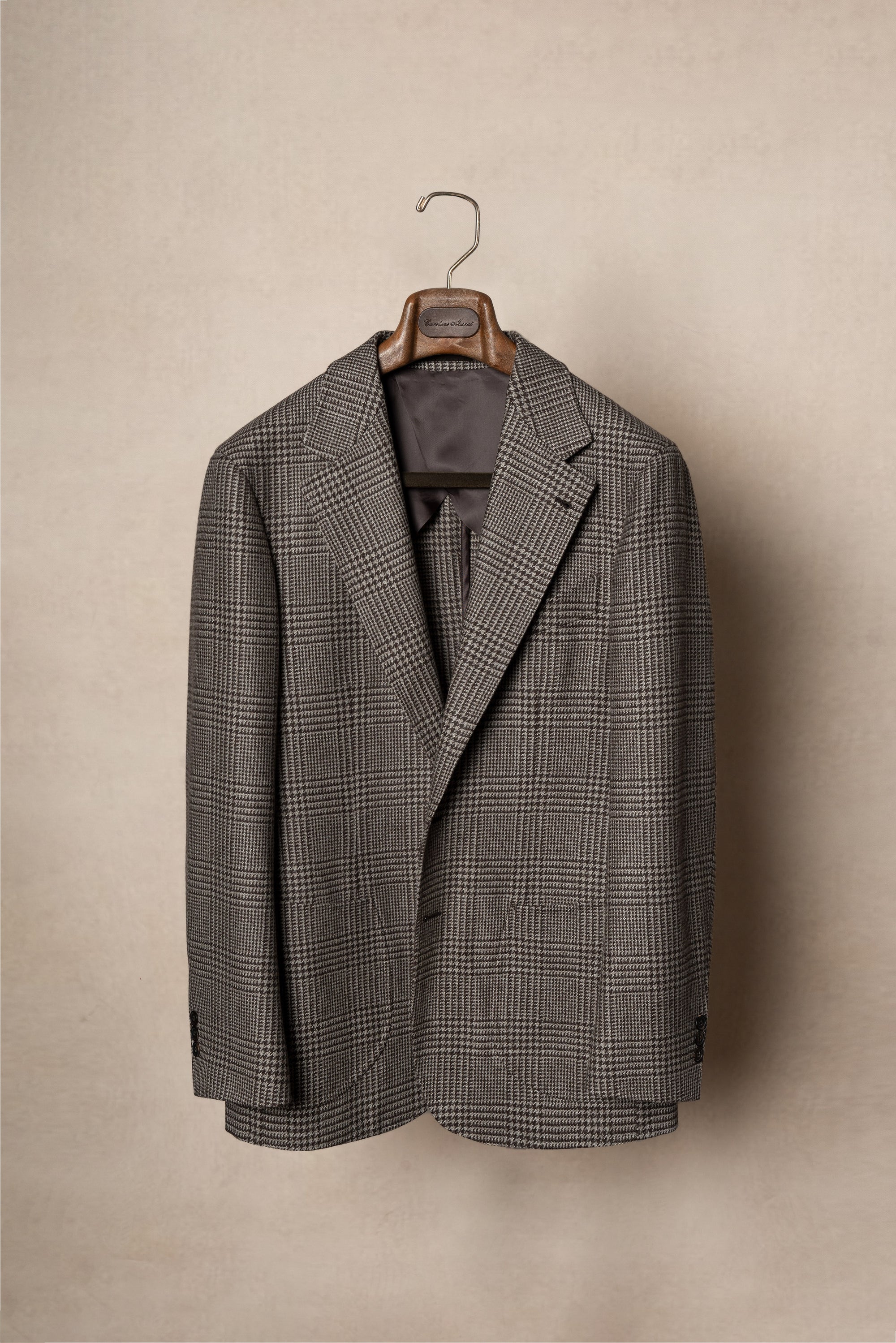 MTO Brown Glen Check Jacket #243