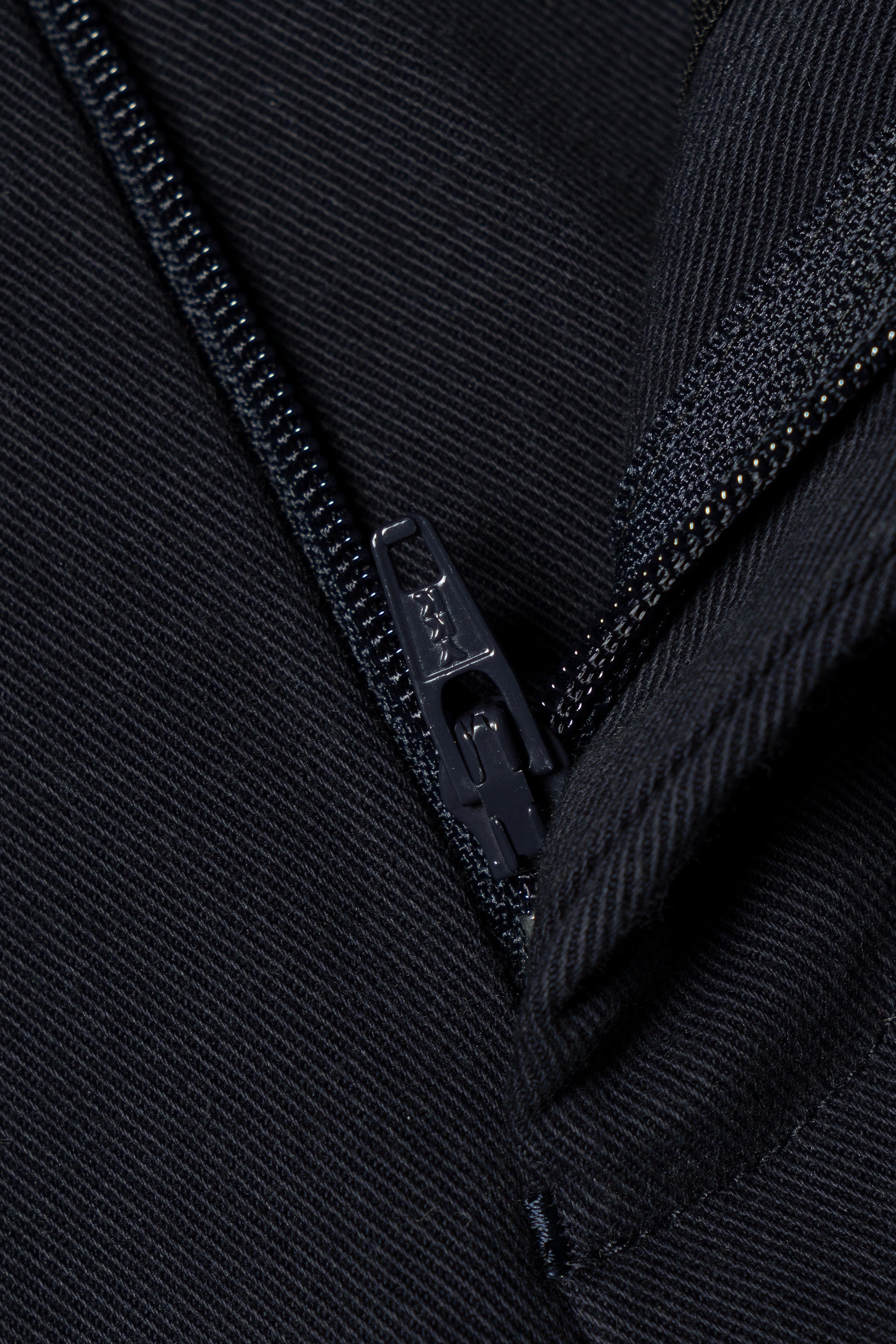 Navy Pima Cotton Trousers