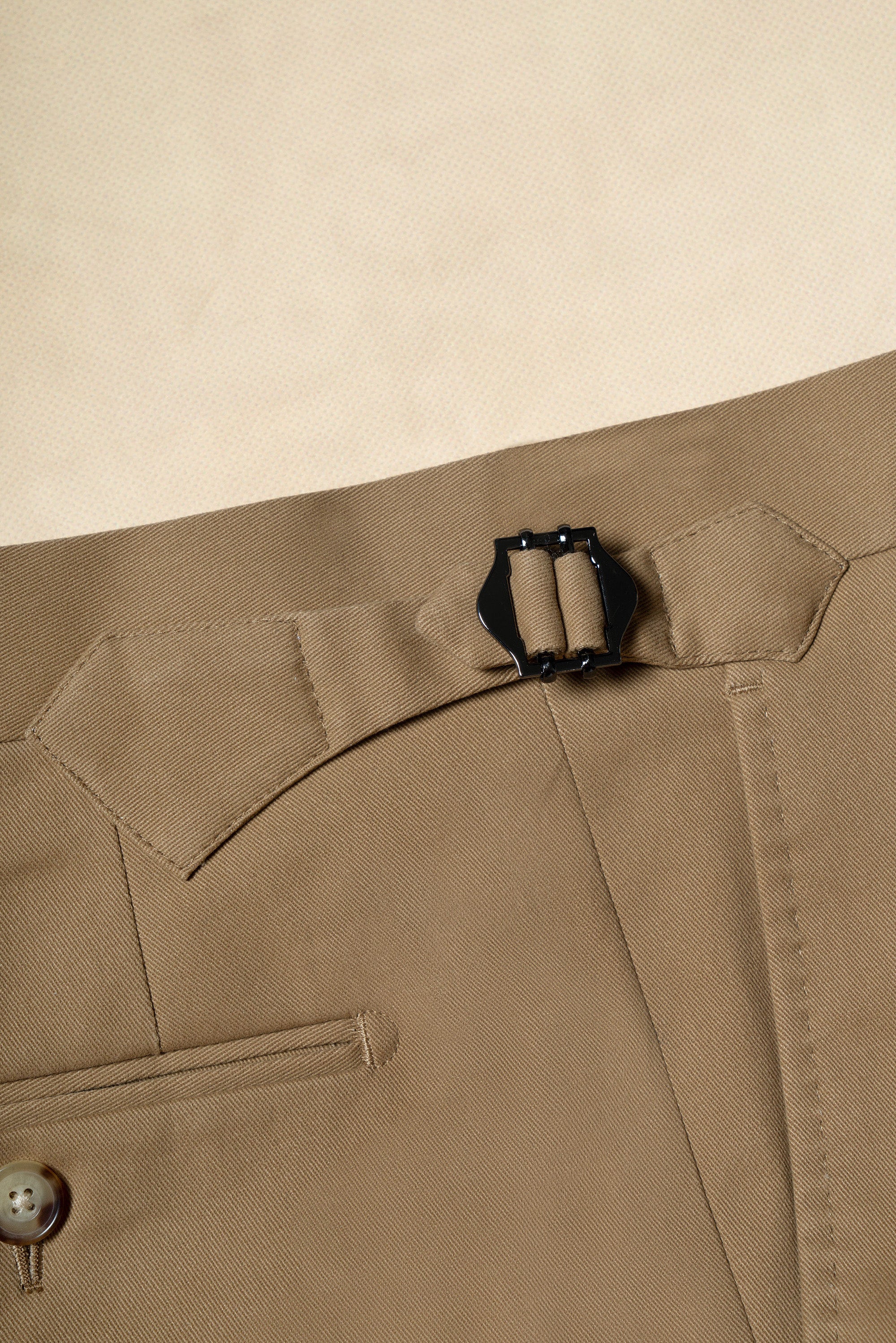 Khaki Classic Twill Washed Chino
