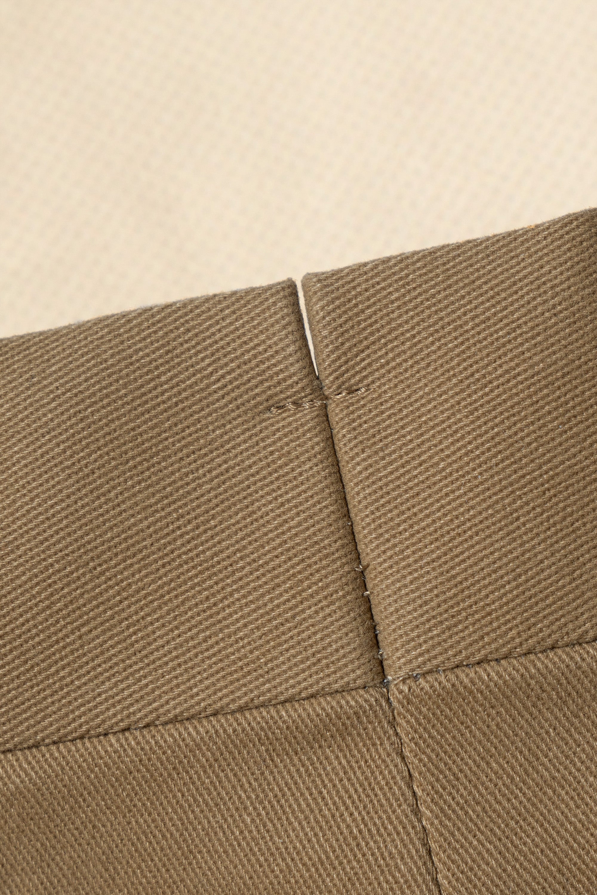 Khaki Classic Twill Washed Chino