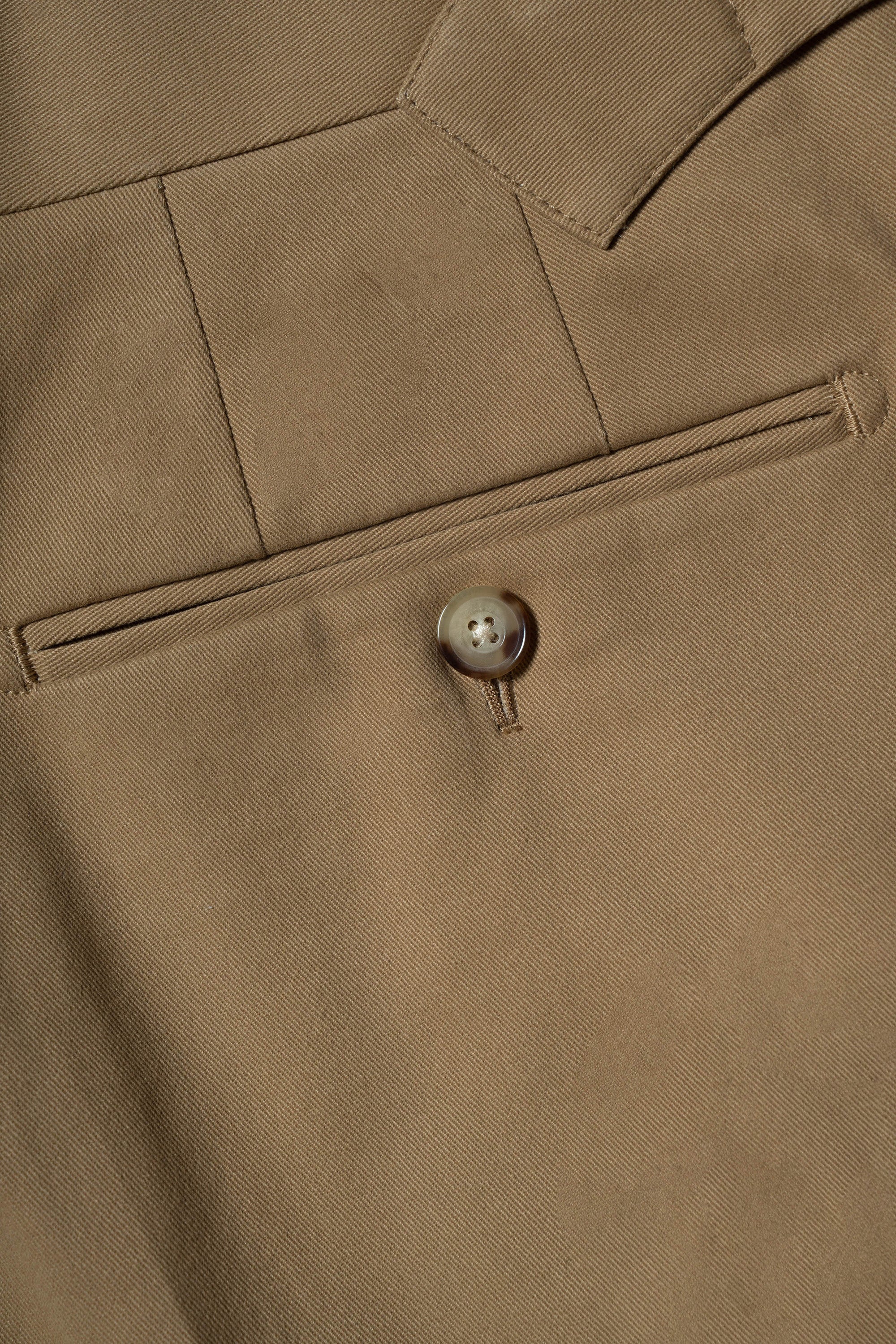 Khaki Classic Twill Washed Chino
