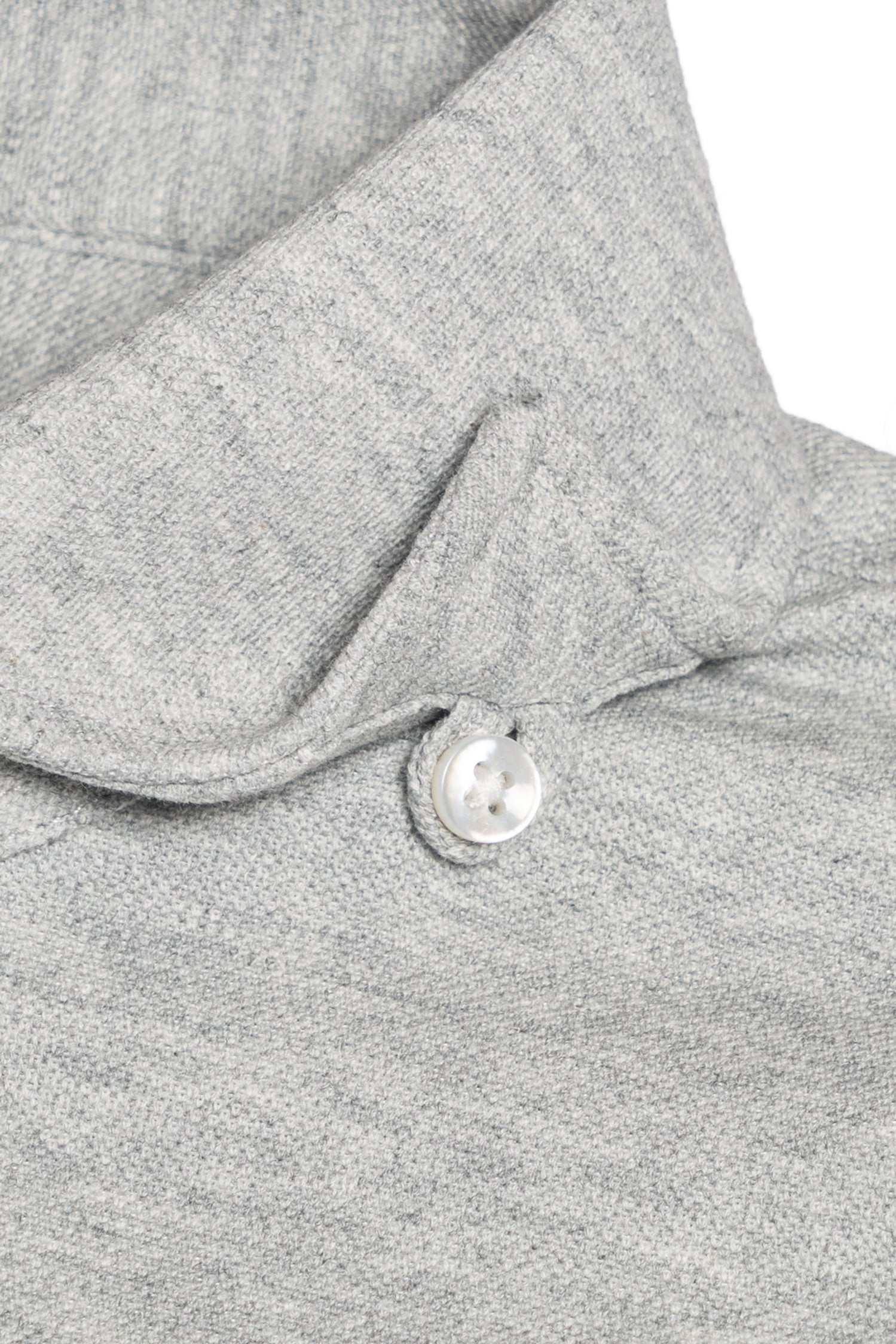 Grey Cotton Blending Polo Shirt #2209