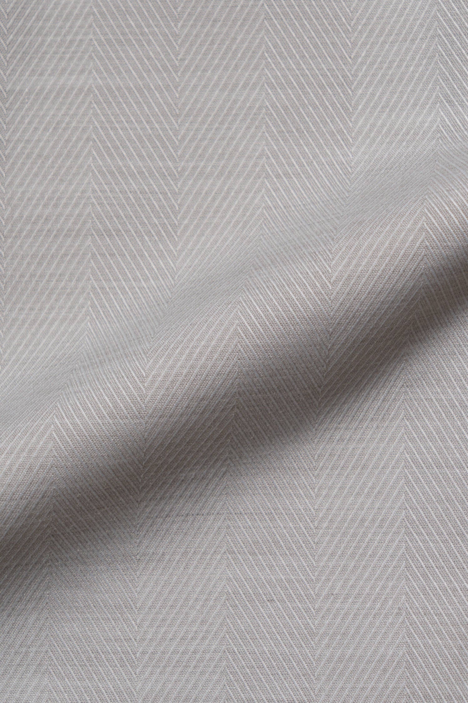 Oatmeal Mandarin Collar Blending Shirt #DH37