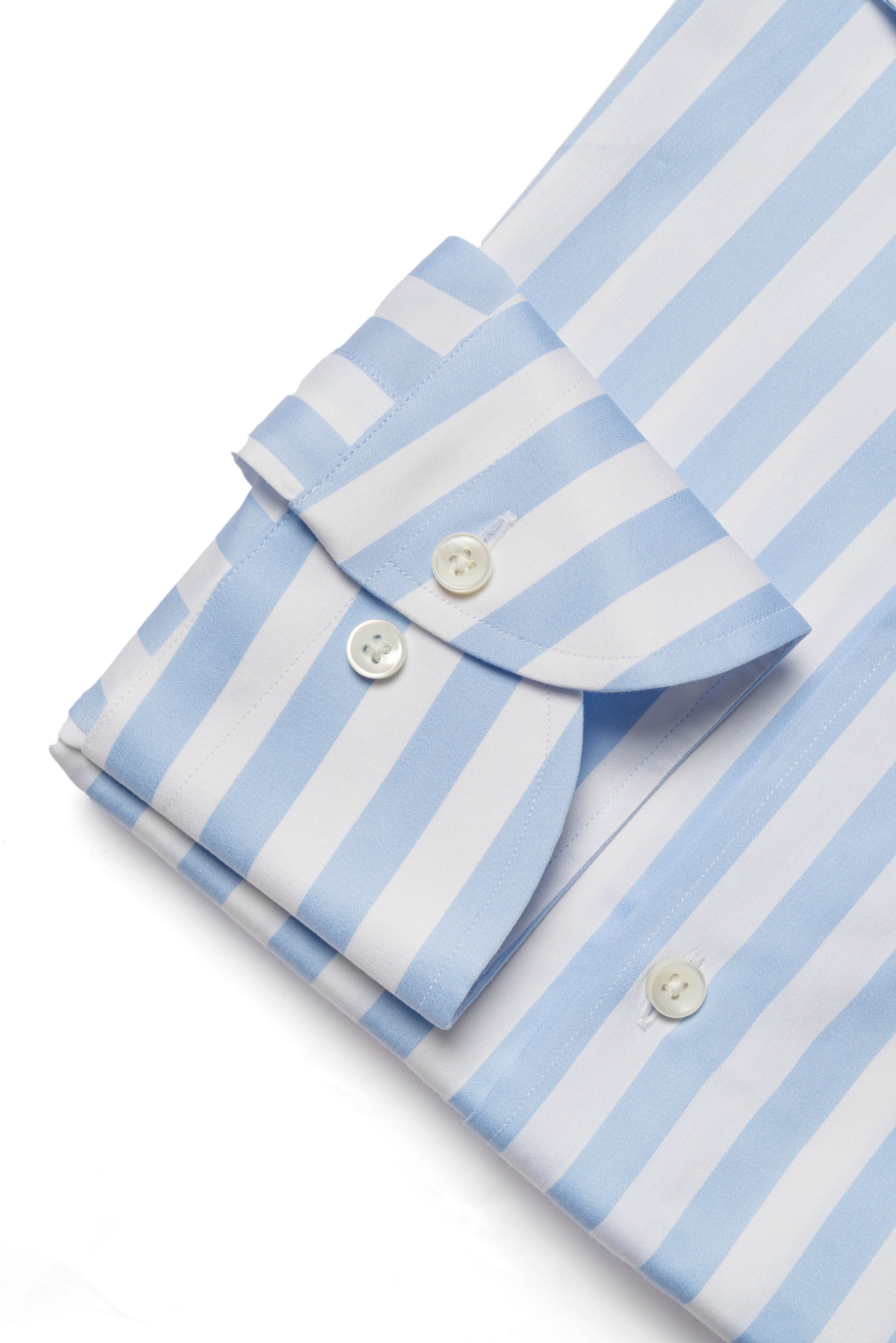 MTO Blue Stripe Cotton Shirt