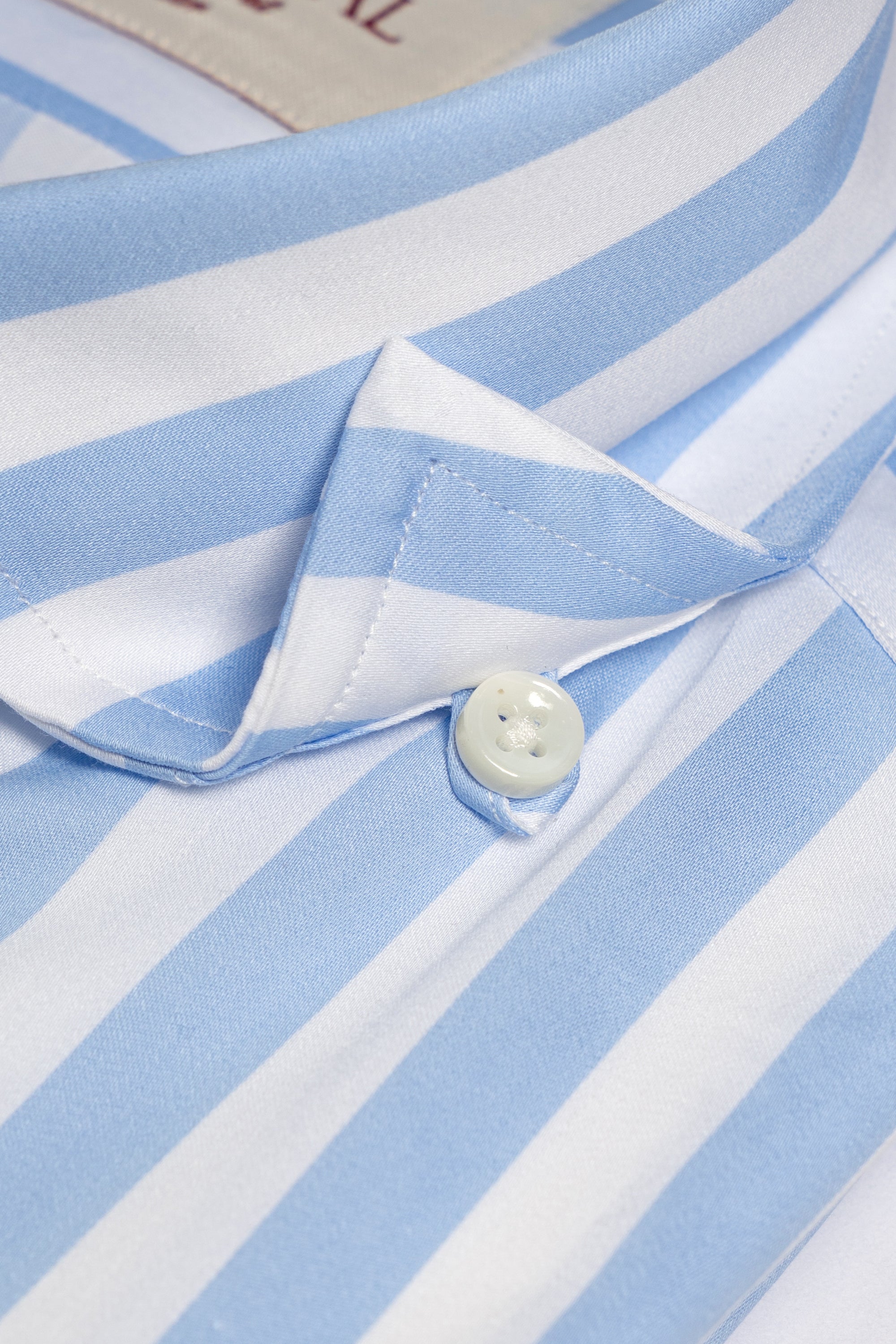 MTO Blue Stripe Cotton Shirt
