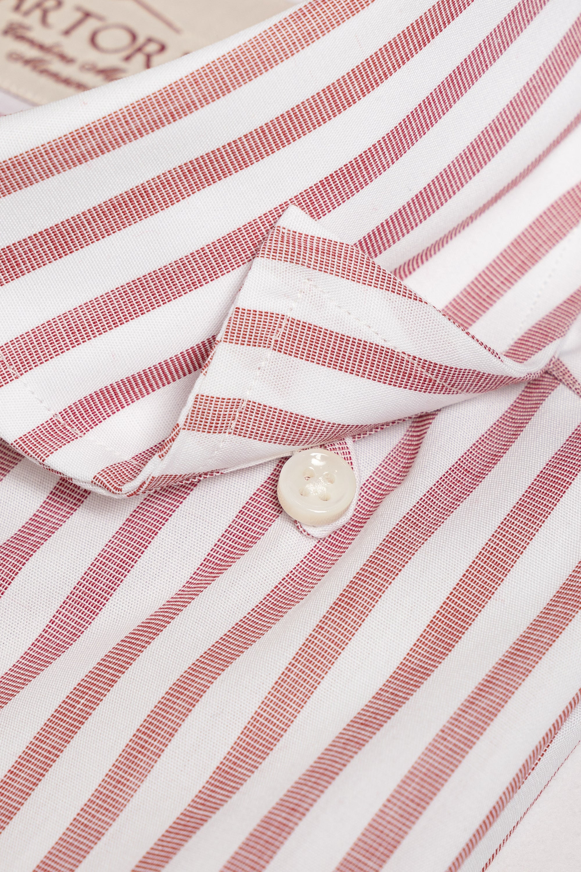 MTO Pink Stripe Cotton Shirt