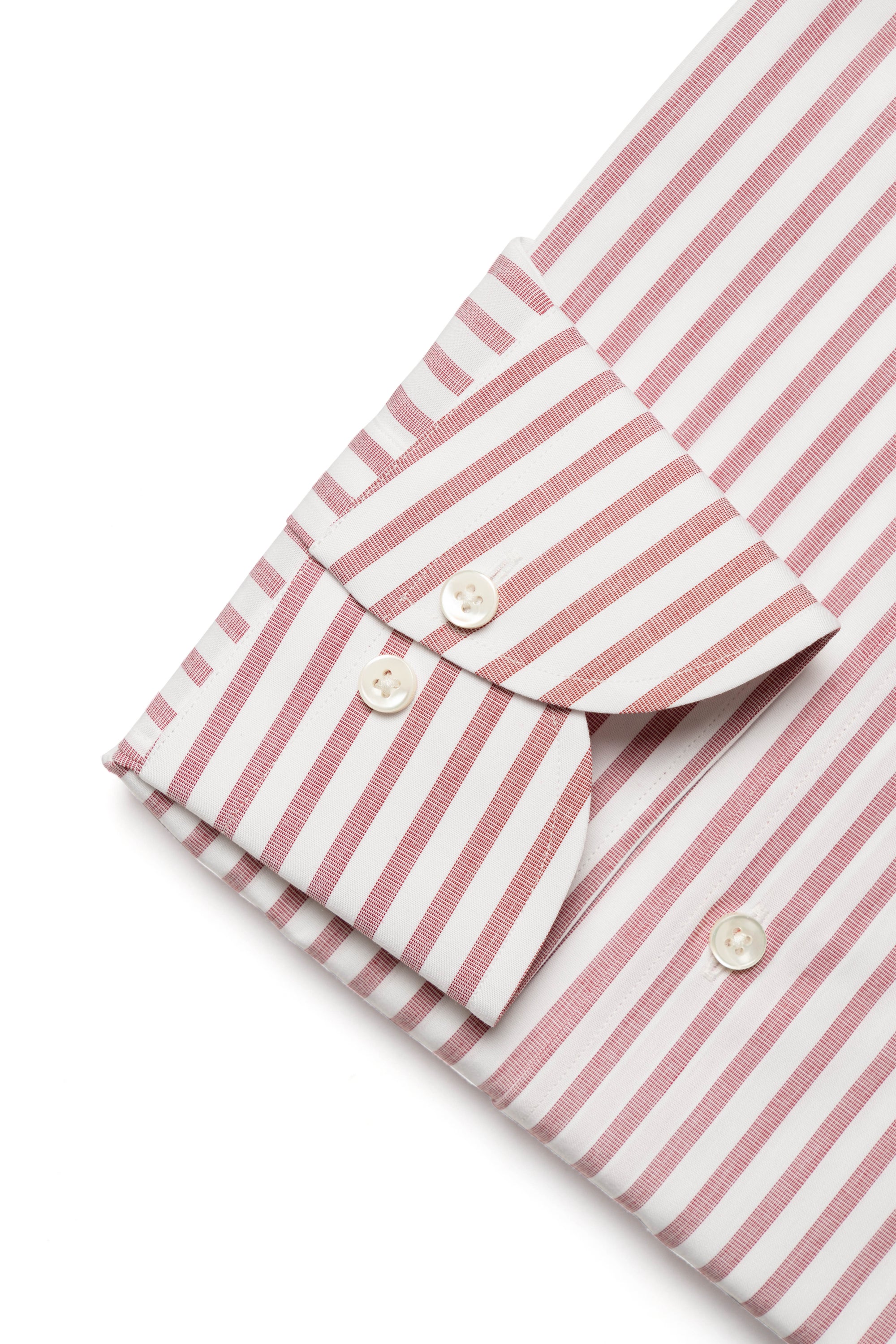 MTO Pink Stripe Cotton Shirt