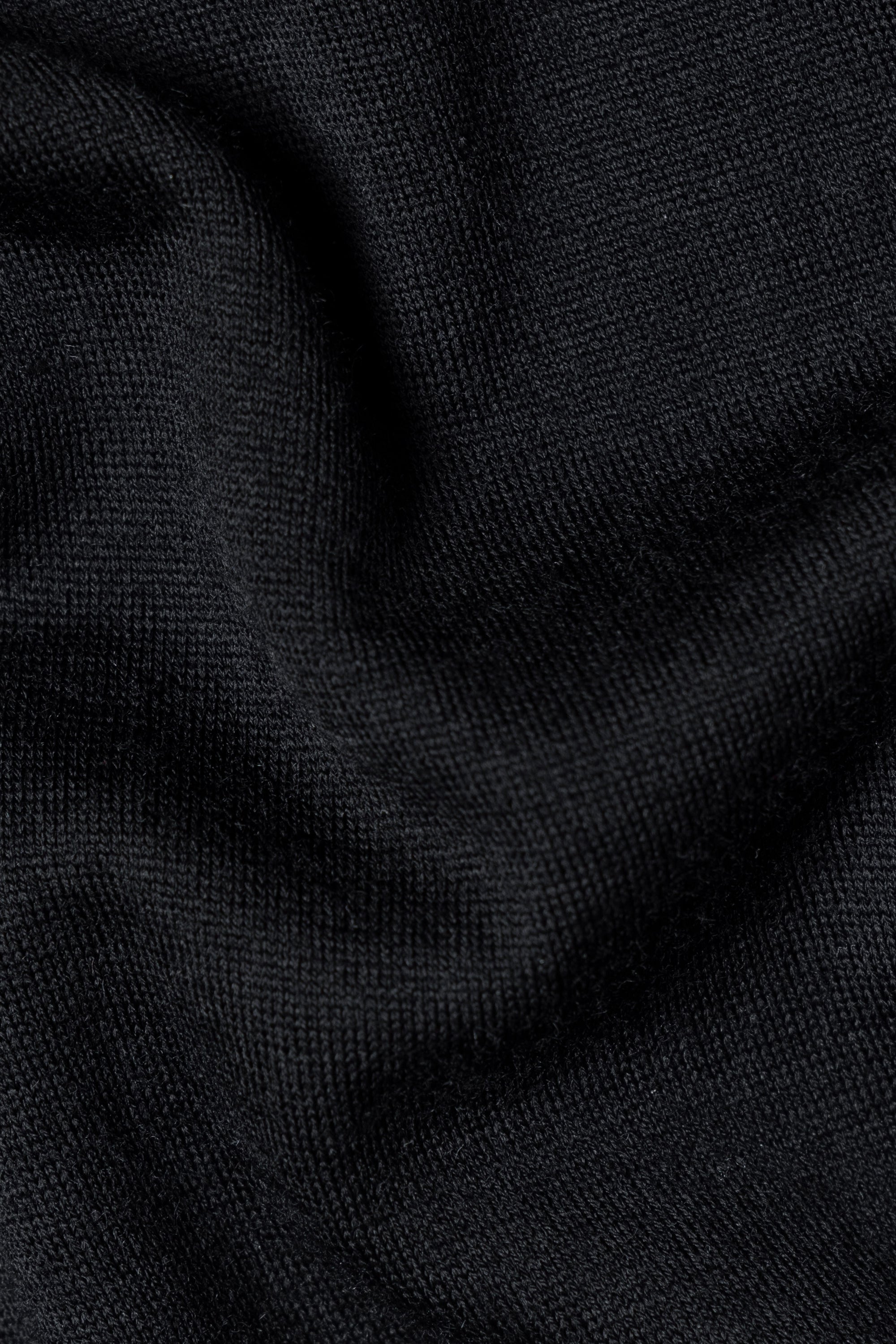 Grey / Black 17 Micron 120s Wool T-shirt