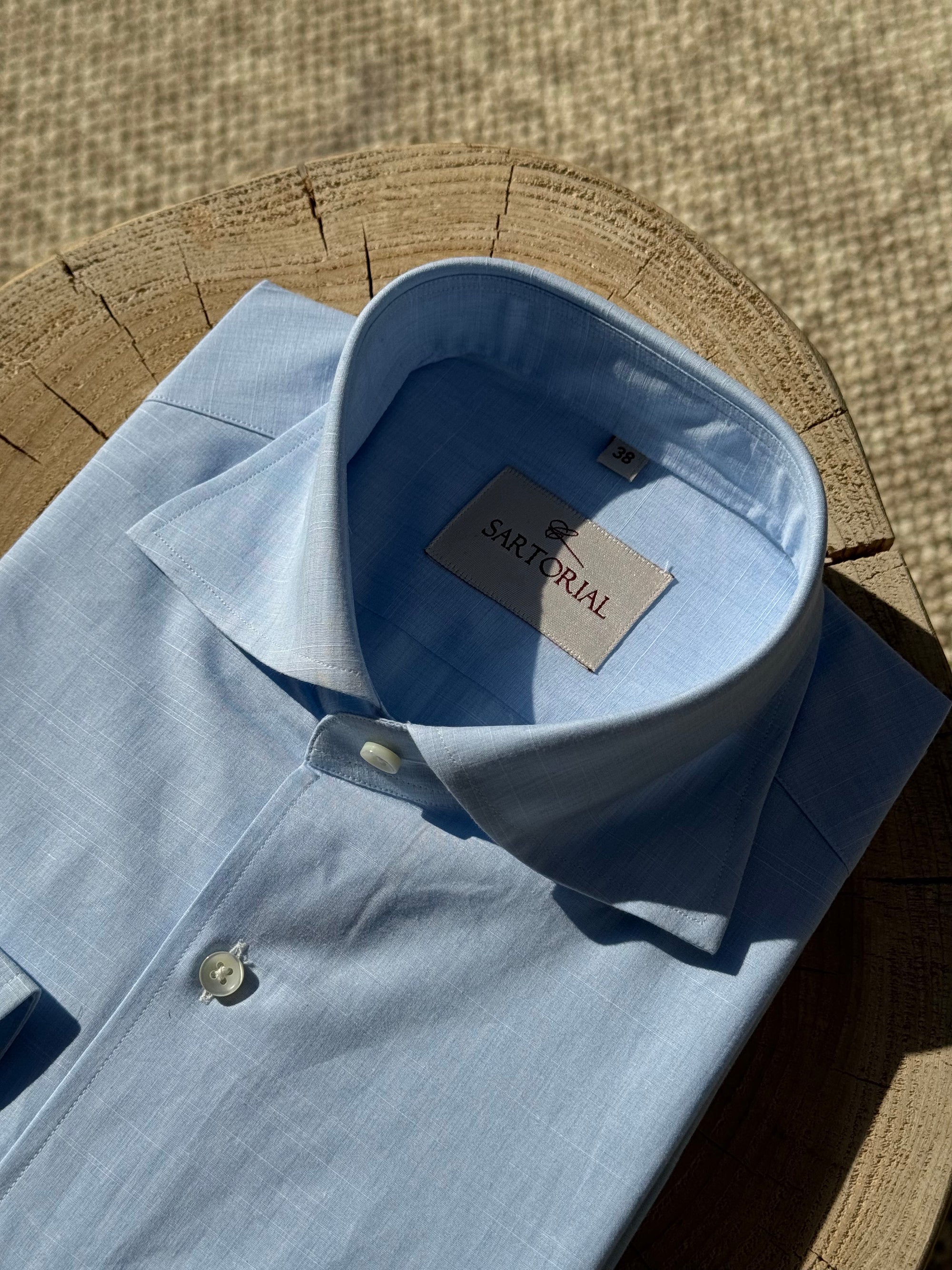 MTO Cotton Linen Shirt #404 #405 #406