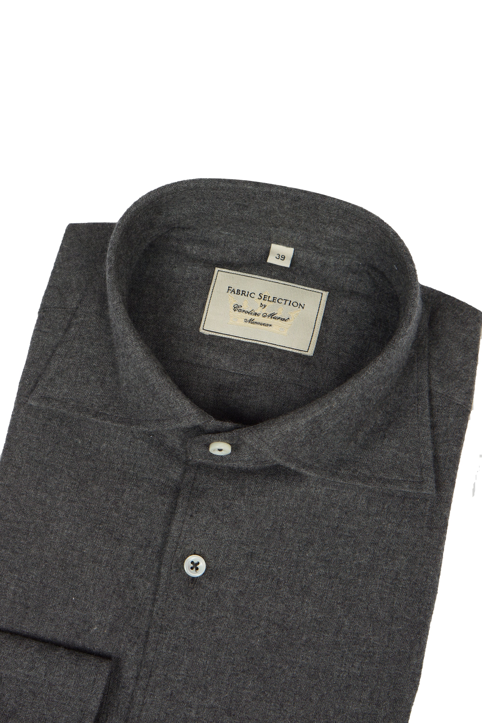 MTO Charcoal Flannel Shirt